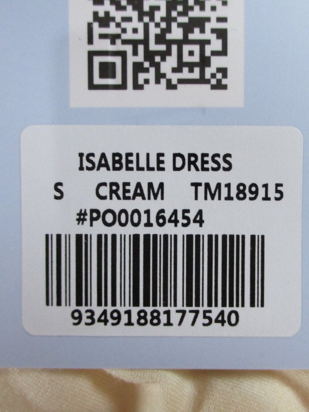Tiger Mist Isabelle Midi Dress Womens Small Cream Tie Open Back Jersey NEW $79 - Picture 4 of 7